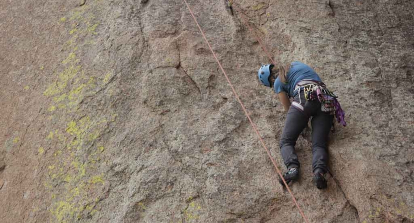 rock climbing program for gap year students